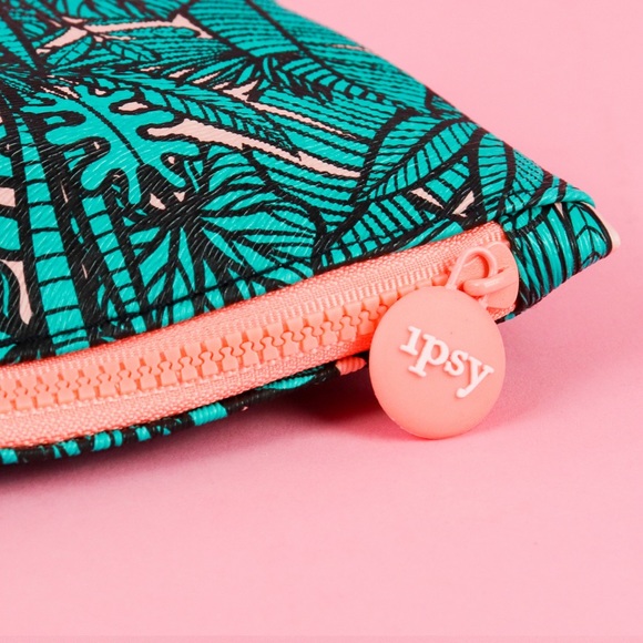 IPSY TROPICAL THEMED GLAM COSMETIC CLUTCH BAG - Picture 6 of 8